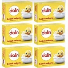 Dalin Bebek Sabunu 100 gr Yeni Formül 6 ADET,86906050631151