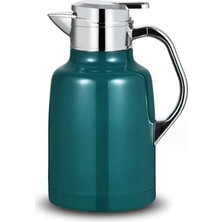 304 Çelik 1,6 L Çift Katmanlı Yeşil Vakumlu Kamp Piknik Çay Termos CIN556YS