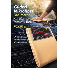 Güderi Mikrofiber Oto-Motor Temizlik Bezi 70X50 cm