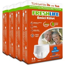 Freshlife Large Emici Külot 30'lu 4 Paket (120 Adet)