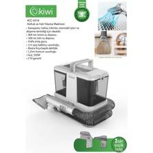 Kıwı Koltuk ve Halı Yıkama Makinesi KCC-4318 Beyaz
