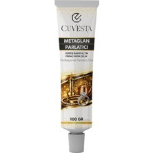 Cuvesta Metaglan Parlatıcı Gümüş/bakır/altın/krom/çelik/pirinç/nikel Parlatma Cilası 100 G