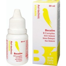Avi-Technic Becalm B Complex Sinir Sistemi Destekleyici / Stres Önleyici / Kas Sistemi Güçlendiri
