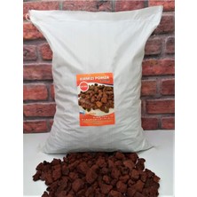 Ekodoğa Pomza 25 kg 20-40 mm Kırmızı Tarım Pomzası Taşı Lav Cüruf Madeni Ponza