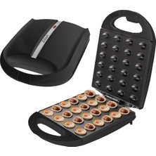 "ZLN2809 Nut Maker / Elektrikli Fındık Fırıncısı / Cool-Touch Saplar / 1400 Watt / Yapışmaz