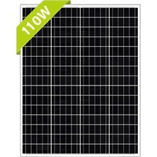 110W 12V Monokristal Solar Panel