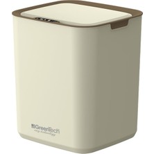 Greentech Sensörlü Şarjlı 22 Litre Çöp Kovası (Şarj Edilebilir Lityum Pilli) / GT-SC05K
