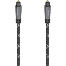 Audio Fiber Optik Kablo, Odt Fiş (Toslink), Metal