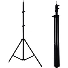 Kyrotech Alüminyum Alaşımlı Işık Standı 2 Metre Ayarlanabilir Yaylı Yastıklı Fotoğraf Tri