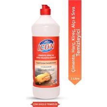 Max Icon Çimento ve Kireç Sökücü, 1 L, Harç Kalıntısı Temizleyici, Seramik ve Fayans Için,