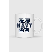 Bahriyeli Collection  N - Navy Baskılı Kupa Bardak