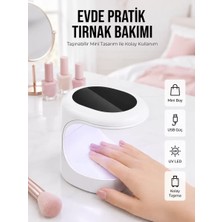 Midas Toptan Home Kalıcı Oje Kurutucu Mini Uv Işınlı Taşınabilir Hızlı ve Pratik Oje Kurutucu