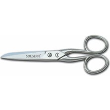 sbodurhome Solgern 232-6 Iplik ve Kumaş Temizleme Makası No: 6 Inç / 15,24 cm - Nikel Kaplama