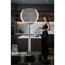 sbodurhome Giulia Serie  Lüks Ince Meş Süzgeç - 34 cm Profesyonel Mutfak Imzası 304 Paslanmaz Çelik 722