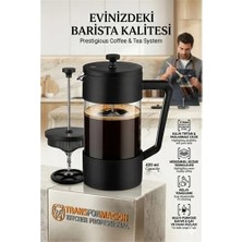 sbodurhome 420 ml Tortusuz French Press - Çift Filtreli Kahve Demleme Sanatı   716540