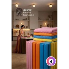 sbodurhome 4'lü Lüks Mikrofiber Bez Seti: Iz Bırakmayan Ultra Emici