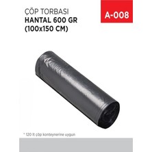 Çöp Torbası Hantal 600 gr (100X150 Cm)