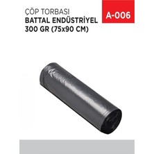 Çöp Torbası Battal Endüstriyel 300 gr (75*90 Cm)