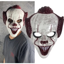 Uravas Store Plastik Joker Maskesi Killer Palyaço Maskesi