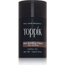 Toppik Saç Dolgunlaştırıcı Keratin Fiberi 12 gr Orta Kahve