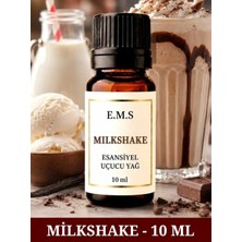 E.M.S Milkshake Uçucu Yağ Buhurdanlık Yağı Difüzör Esansı Oda Kokusu Milkshake Kokusu Mum Esansı 10 Ml.