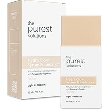 Uravas Store The Purest Solutions Nemlendirici &amp; Canlandırıcı Serum Fondöten Spf 50, 30 Mililitre – Açık/orta Ton