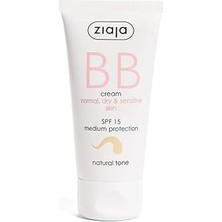 Uravas Store Ziaja Bb Krem Normal Kuru ve Hassas Cilt Doğal Ton Spf 15 50 ml