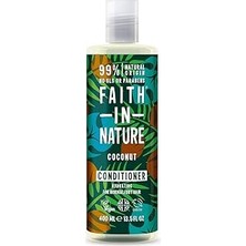 Uravas Store Faıth In Nature Coconut / %99 Doğal Içerikli Saç Bakım Kremi-Nemlendirici Hindistan Cevizi Normal&amp;kuruya Dönük Saçlar Için