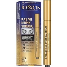 Uravas Store Bioxcin Kaş ve Kirpik Serumu – Biocomplex B11, Hyaluronik Asit, Hint Yağı ve Peptit Içerikli – Gürleştirici ve Uzatıcı Etki – 10 ml