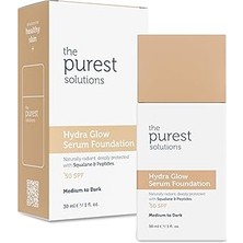 Uravas Store The Purest Solutions Nemlendirici &amp; Canlandırıcı Serum Fondöten Spf 50, 30 Mililitre – Orta/koyu Ton