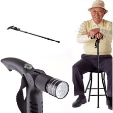 TeknoKapsül Işıklı &amp; Pusulalı Katlanabilir Baston