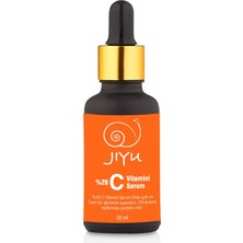 Dora Shopping Jiyu%20 C Vitamini (Ascorbic Acid) Içeren Yüz Serumu, 30 ml – Cilt Bakım ve Nem Desteği Için Hafif F