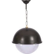 Dora Shopping Avonnı BFE-68064-BSY-OP Siyah Elektrostatik Toz Boyalı Dış Mekan Aydınlatma, E27, Aluminyum, Polikar