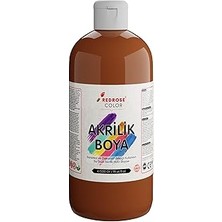 Uravas Store Red Rose Terracotta Akrilik Boya 500 gr