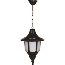 Dora Shopping BFE-68190-BSY Siyah Elektrostatik Toz Boyalı Dış Mekan Aydınlatma, E27, Abs, Polikarbon Cam,