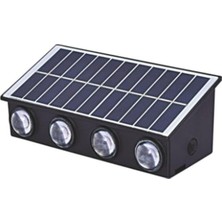 Dora Shopping CT-8010 20W Güneş Enerjili Solar LED Aplik Dış Mekan IP65 Duvar Lambası Günışığı 3200K