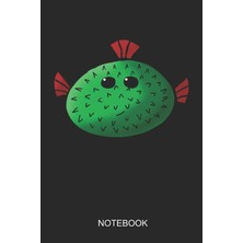 Dora Shopping Notebook: 6x9 110 Pages Dot-Grid Pufferfish Journal
