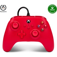 Dora Shopping Series X|s ve Windows 10/11 Için Kablolu Controller - Kırmızı, Gamepad, Kablolu Video Oy