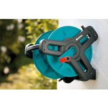 TeknoKapsül Gardena 08009-20 Duvara Montelı Hortum Arabası Set