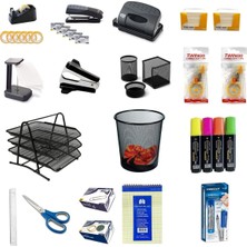 Dora Shopping Zımba Delgeç Kırtasiye Ofis Seti 004-8698946584984