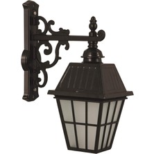 Dora Shopping Avonnı BAP-68034-BSY-OP Siyah Elektrostatik Toz Boyalı Dış Mekan Aydınlatma, E27, Aluminyum, Cam, 40
