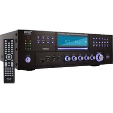 Dora Shopping Ev Sineması Bluetooth Amplifikatör Alıcısı - 4 Kanal 3000 Watt Stereo Hoparlör Ev Ses Amplifikatörü