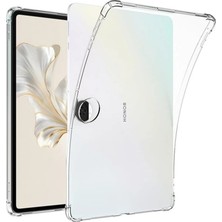 Mossem Huawei Honor Pad 9 Kılıf Anti Shock Tablet Silikon - Şeffaf