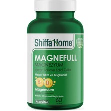 Aksu Vital Shiffa Home Magnefull- Magnezyum Sitrat, Malat Ve Bisglisinat - 60 Tablet