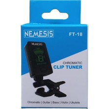 Dora Shopping Nemesis Ft-18 Akort Cihazı Tuner Akort Aleti Klipsli Ft-18