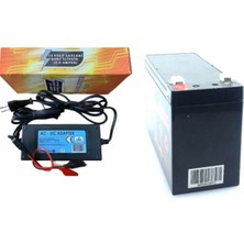 Dora Shopping Çocuk Oyuncak Araba Araç 12V 9AH 12 Volt 9 Amper Akü + 3,5 Amper Akü Şarj Cihazi Adaptör Set