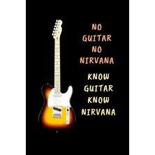 Dora Shopping No Guitar No Nirvana.. Know Guitar Know Nirvana: Novelty Lined Notebook / Journal To Write In Perfec