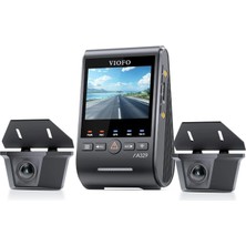 Dora Shopping Viofo A329WW 3 Kanal 4K Tır ve Kamyon Araç Kamerası – Ön 4K + Çift Hdr Su Geçirmez Arka Kamera, Star