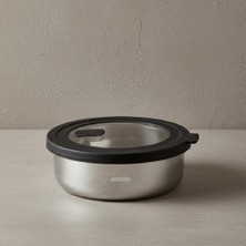 Dora Shopping Nova 2 Parça Paslanmaz Çelik Saklama Kabı 18 cm