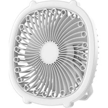 Uravas Store Powermaster PM-21882 Işıklı Masa Üstü Şarjlı Fan Vantilatör